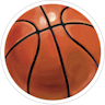 Basketball sticker